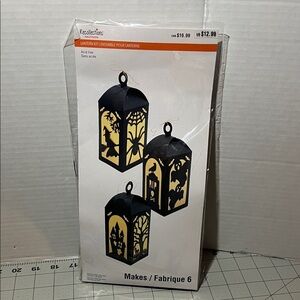 Recollections Black and Gold Lantern Set